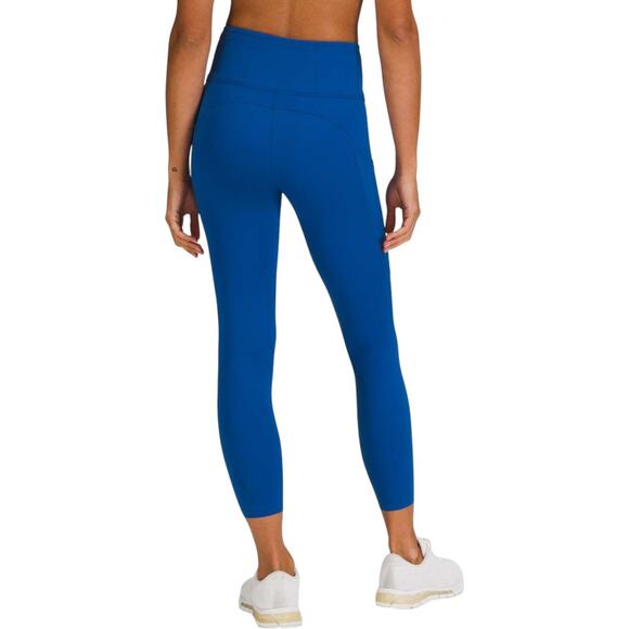 Lululemon Fast and Free High-Rise Tight 25" Size 16 NWT Symphony Blue - Picture 6 of 6
